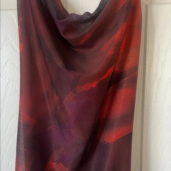 Fiery sunset mesh dress 🔥 - never worn - Picture 9 of 9